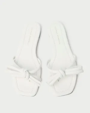 Hadley White Bow Sandal -LOEFFLER RANDALL