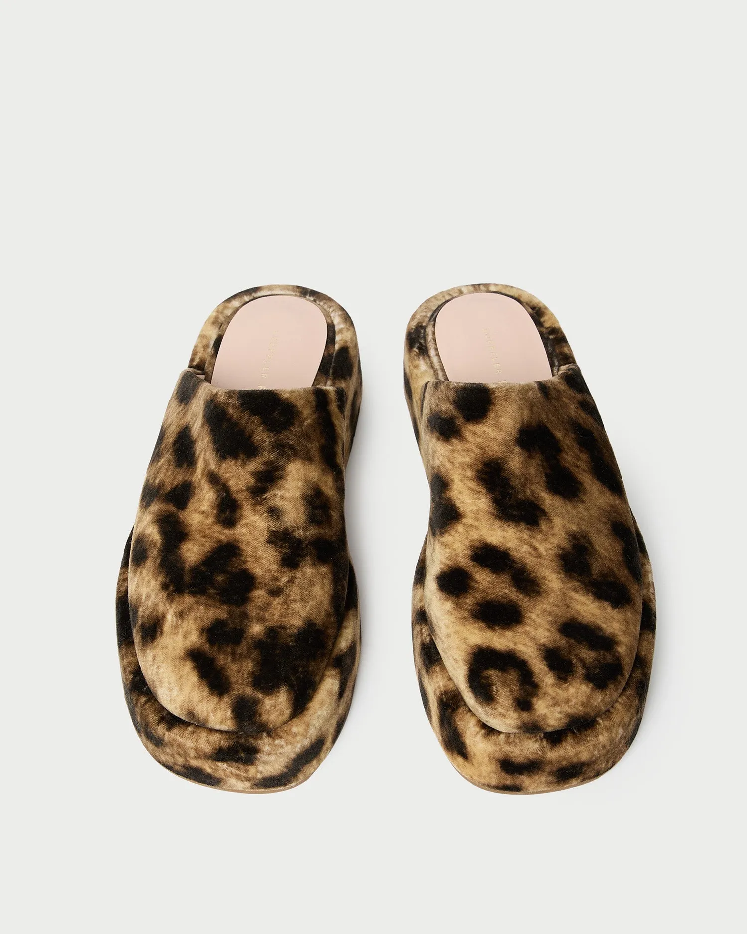 Haven Leopard Velvet Mule -LOEFFLER RANDALL