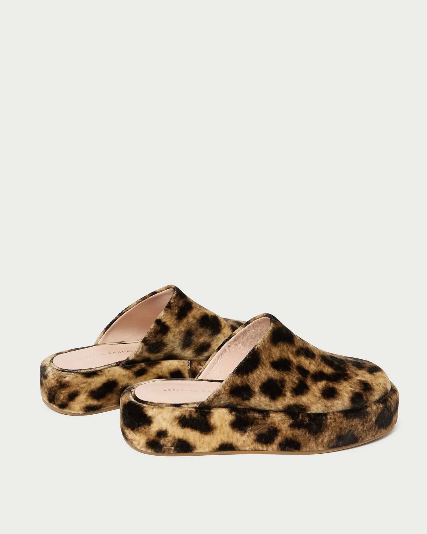 Haven Leopard Velvet Mule -LOEFFLER RANDALL