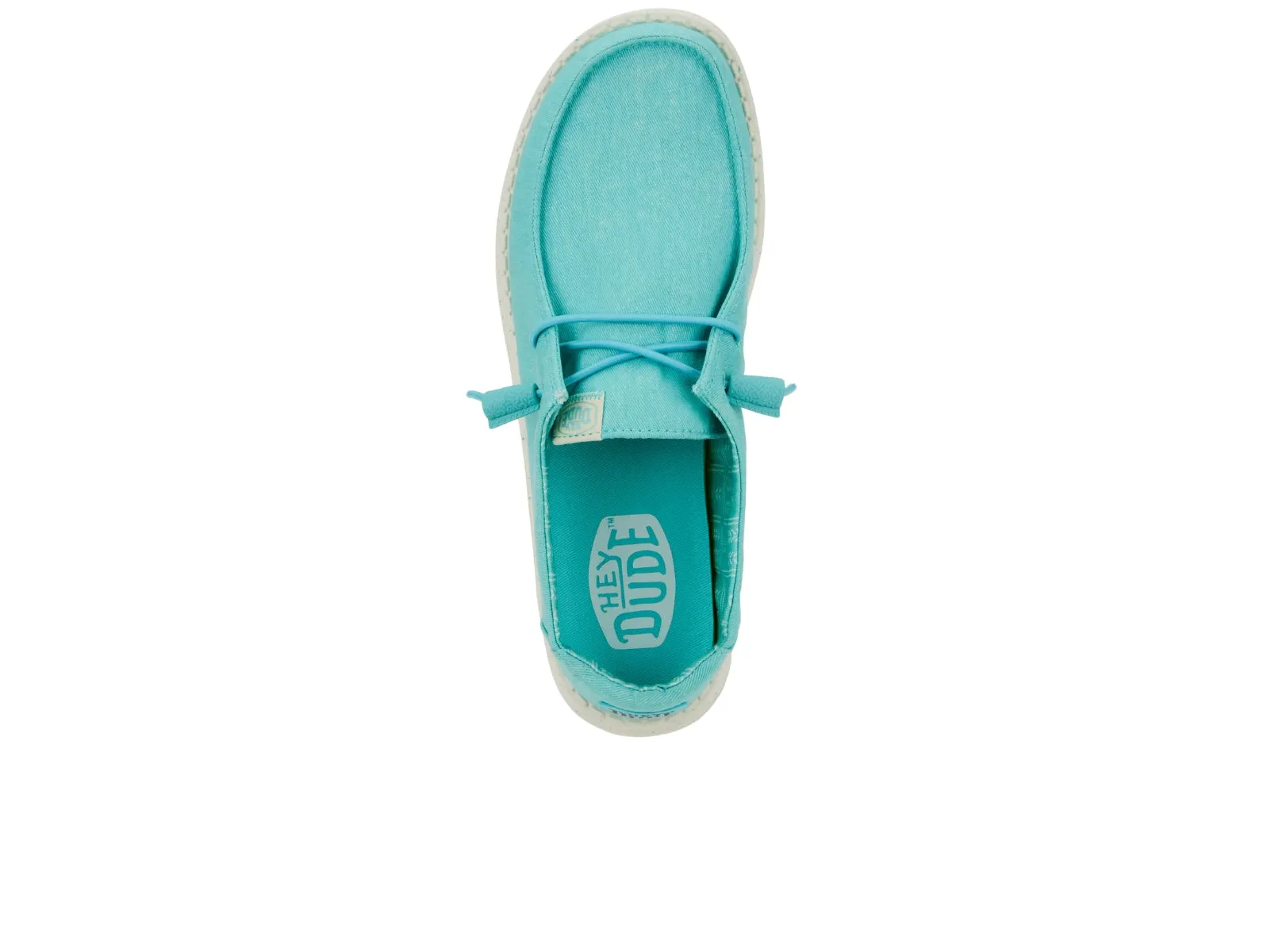 Hey Dude Wendy Stretch Canvas - Turquoise