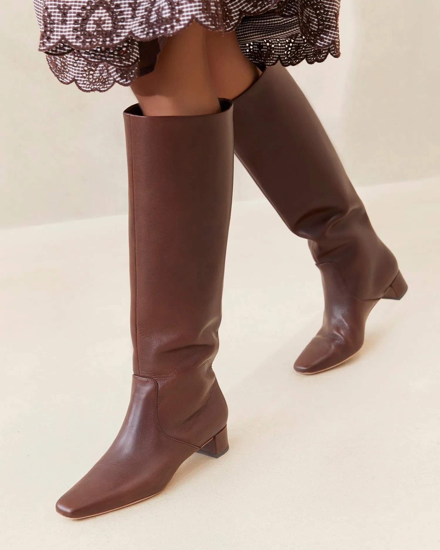 Indy Espresso Tall Boot -LOEFFLER RANDALL