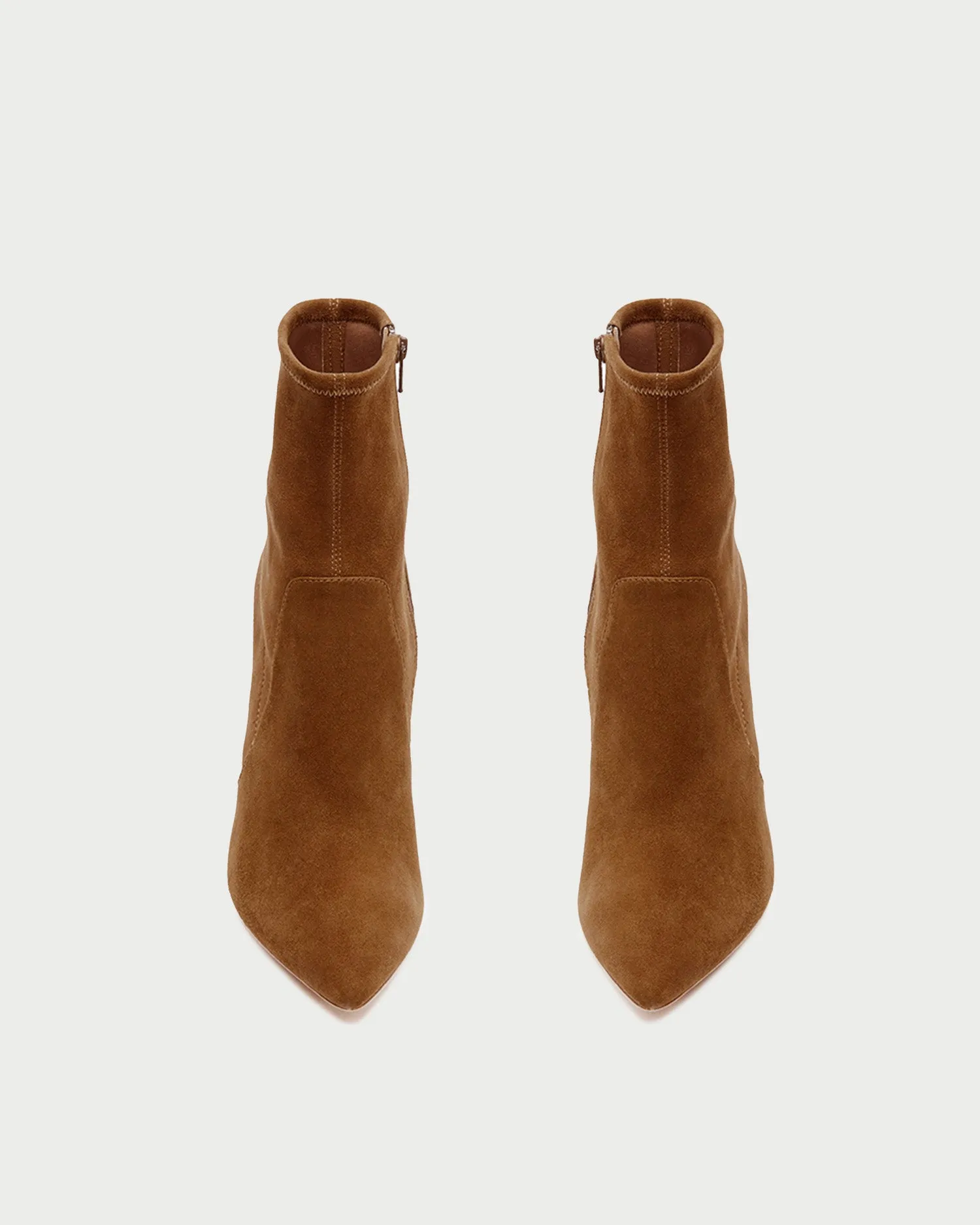 Isla Cacao Suede Slim Ankle Bootie -LOEFFLER RANDALL