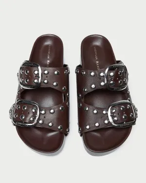 Jack Espresso Studded Sandal -LOEFFLER RANDALL