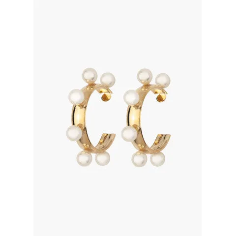 Jennifer Behr Preston Hoop Earrings