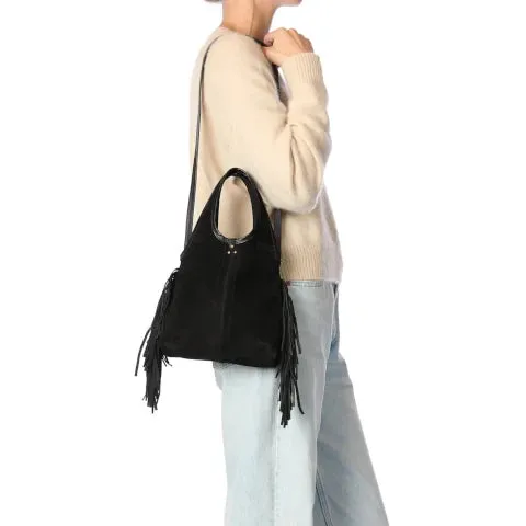 Jerome Dreyfuss Paco Fringe Small Handbag