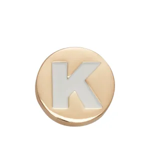 JIBBITZ™ GOLD LETTER K Crocs