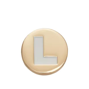 JIBBITZ™ GOLD LETTER L Crocs