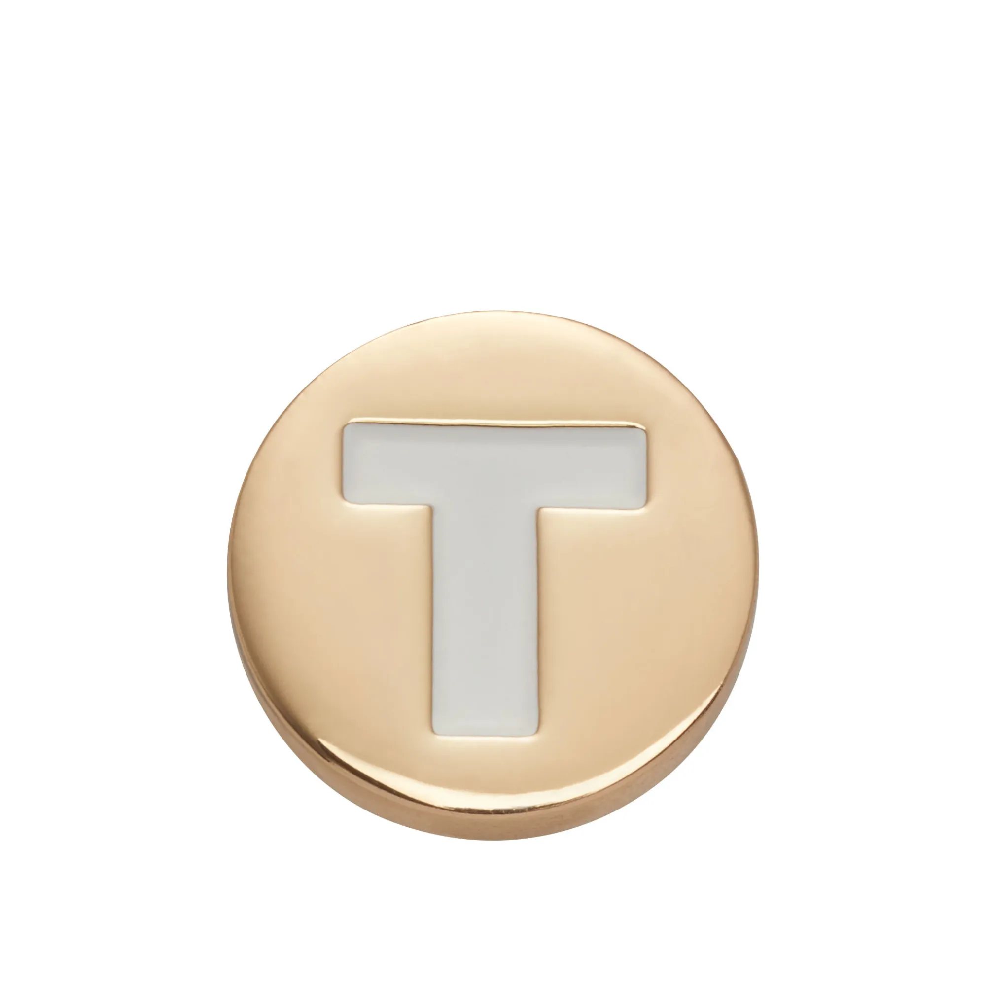 JIBBITZ™ GOLD LETTER T Crocs