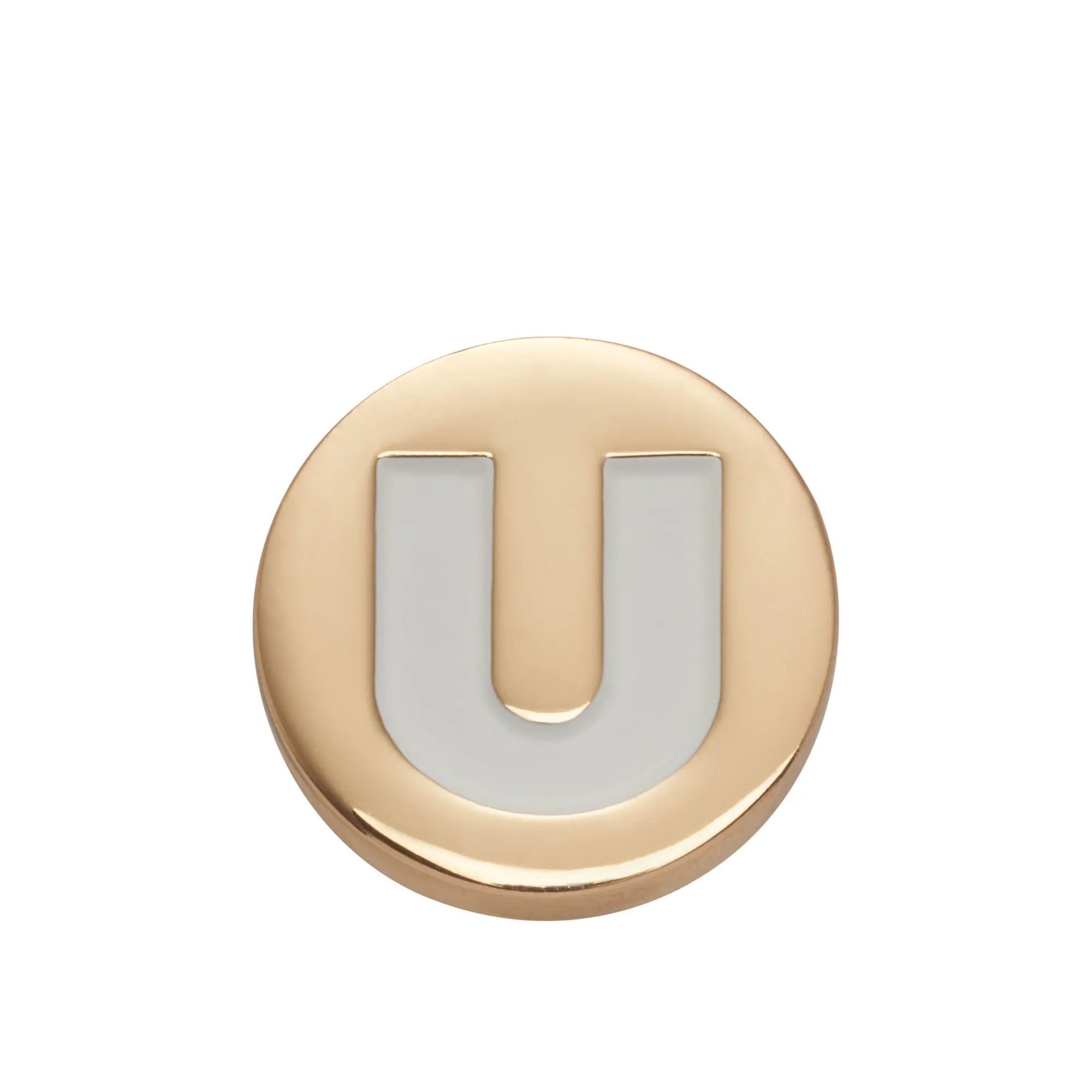 JIBBITZ™ GOLD LETTER U Crocs