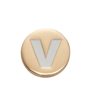 JIBBITZ™ GOLD LETTER V Crocs