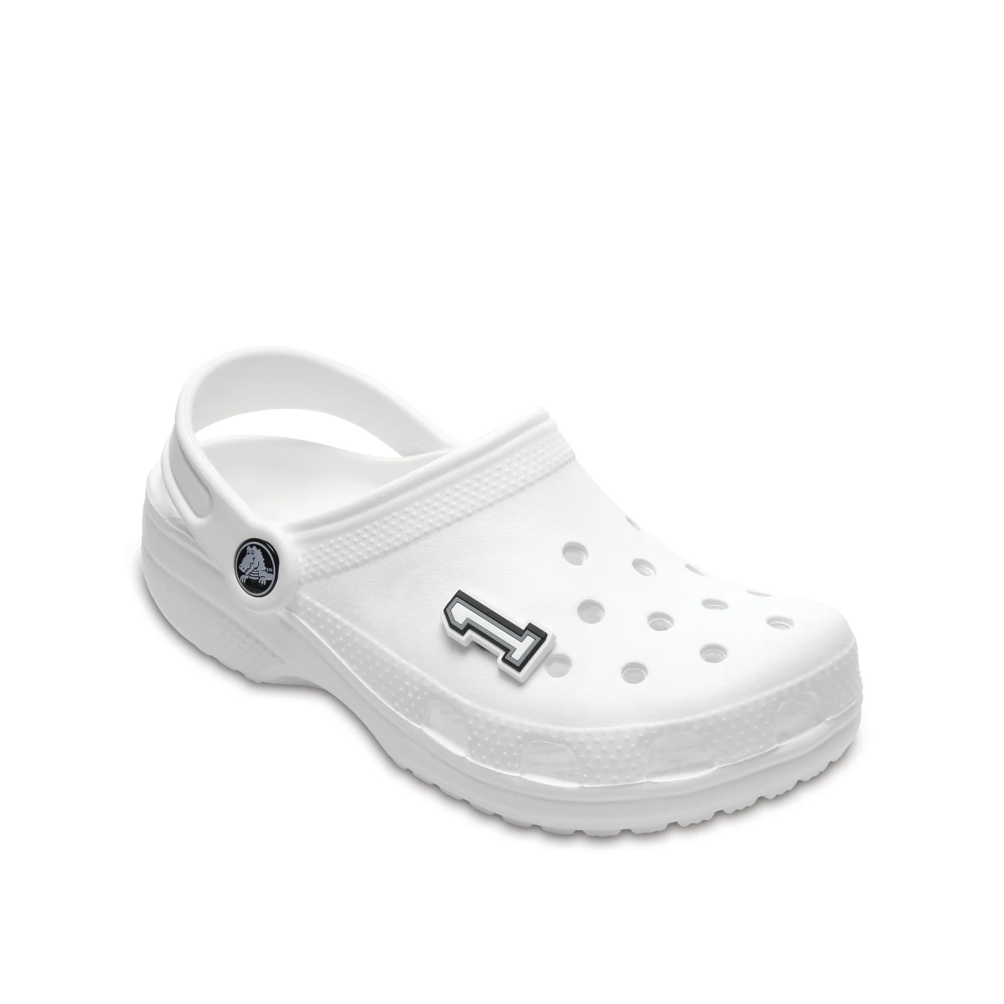 JIBBITZ™ JIBBITZ B&W NUMBER 1 Crocs