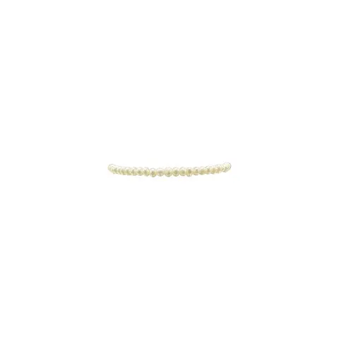 Karen Lazar Design 2mm Yellow Gold Bracelet with White Pearls