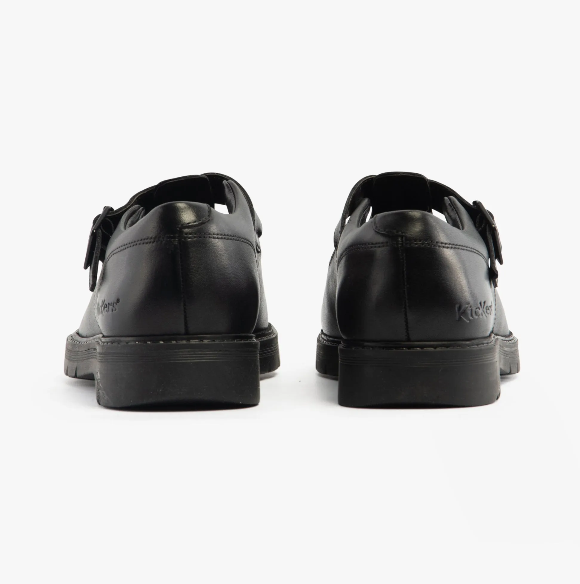 Kickers FINLEY T BAR Girls Shoes Black
