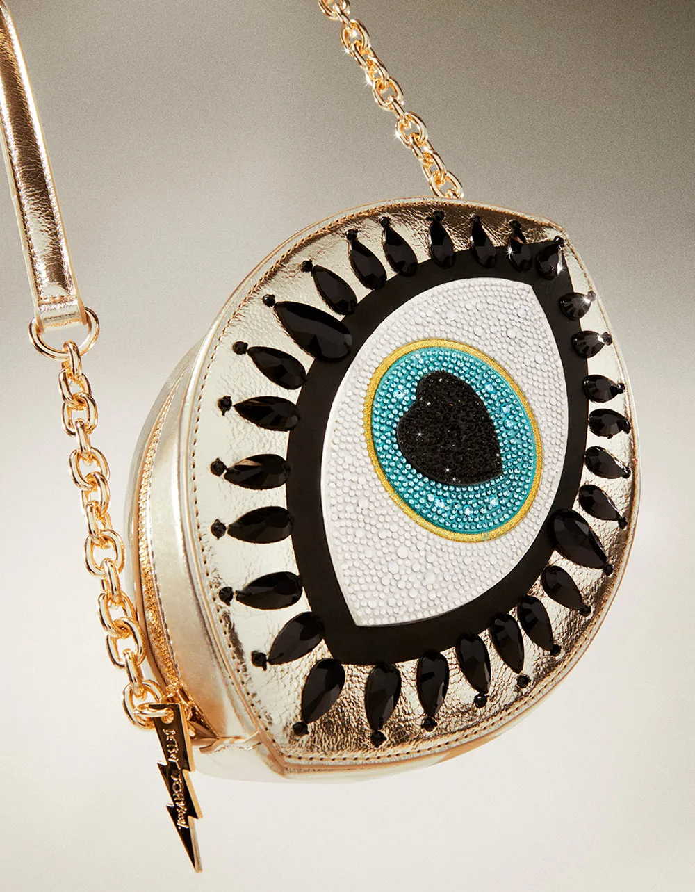 KITSCH THE EYES HAVE IT CROSSBODY GOLD Betsey Johnson