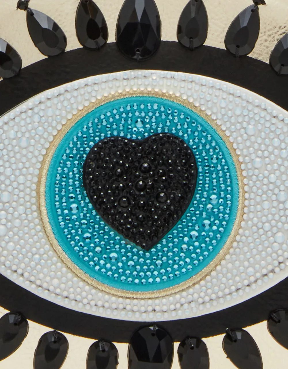 KITSCH THE EYES HAVE IT CROSSBODY GOLD Betsey Johnson