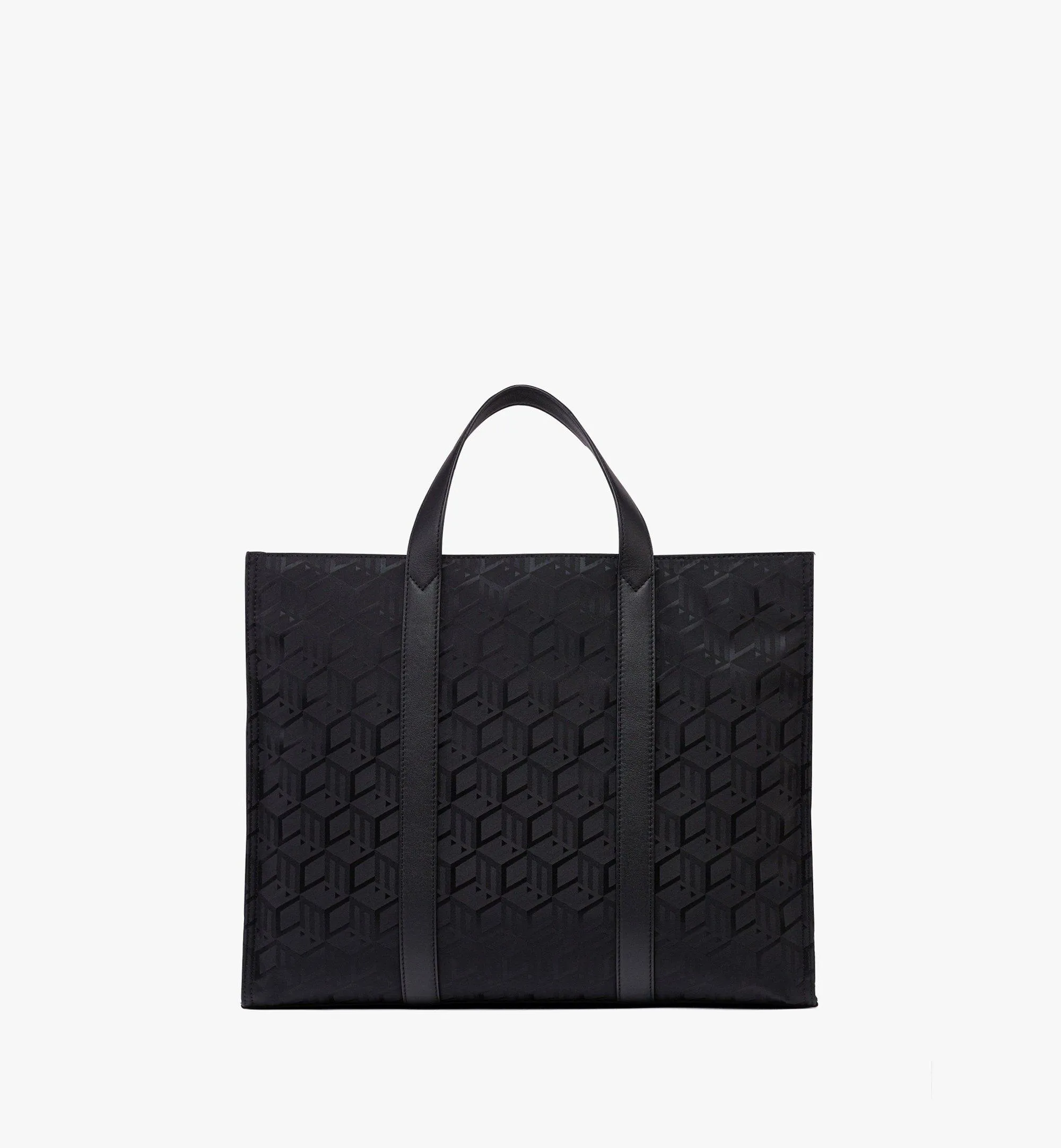 Klassik Tote in Cubic Jacquard Nylon