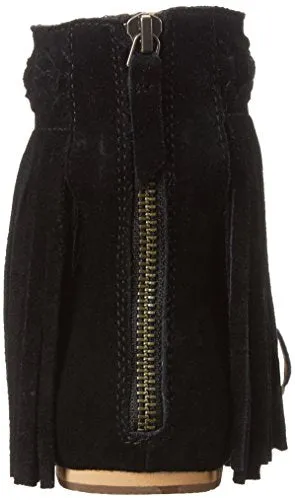 Koolaburra Women's Athena Zip Up Fringe Boho Gladiator Sandal, Color Options