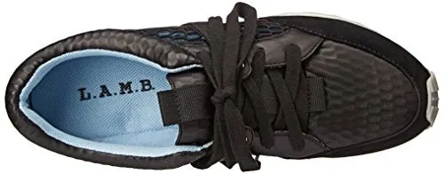 L.A.M.B. By Gwen Stefani Women's Benzo Fashion Sneaker Shoes, Black