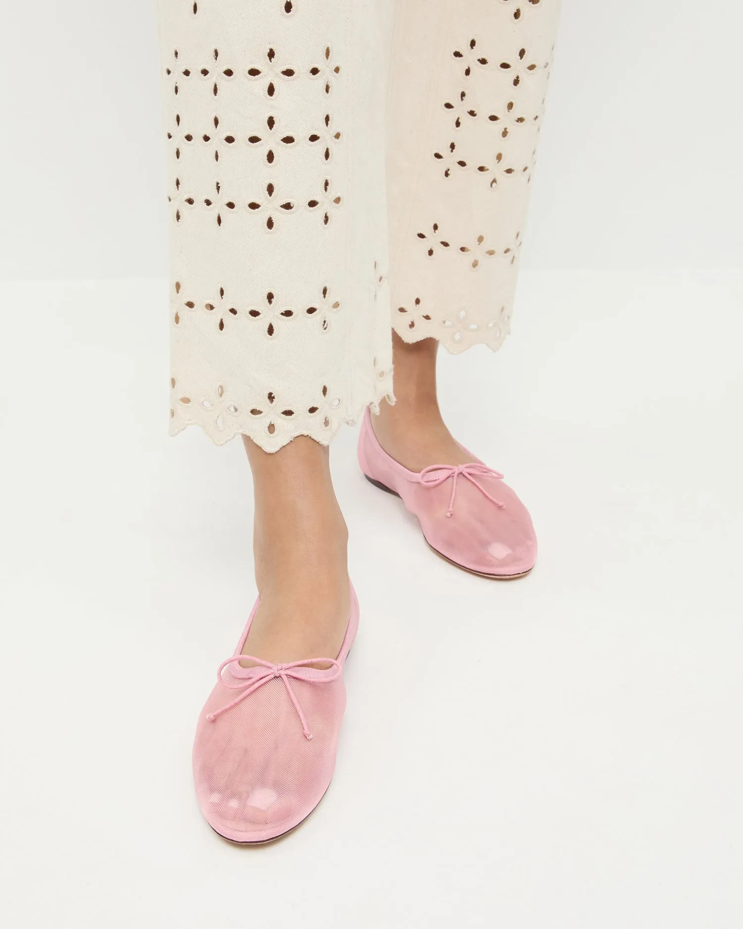 Landon Ballet Mesh Ballet Flat -LOEFFLER RANDALL