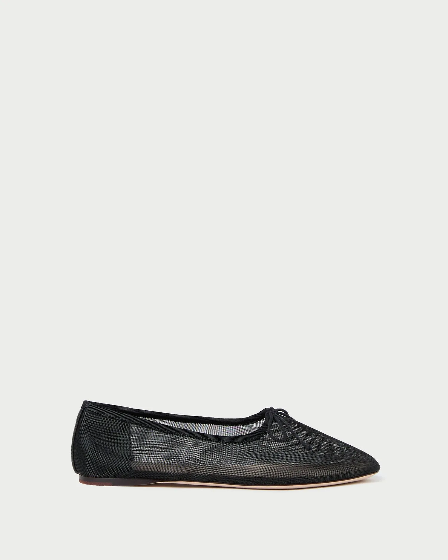 Landon Black Mesh Ballet Flat -LOEFFLER RANDALL
