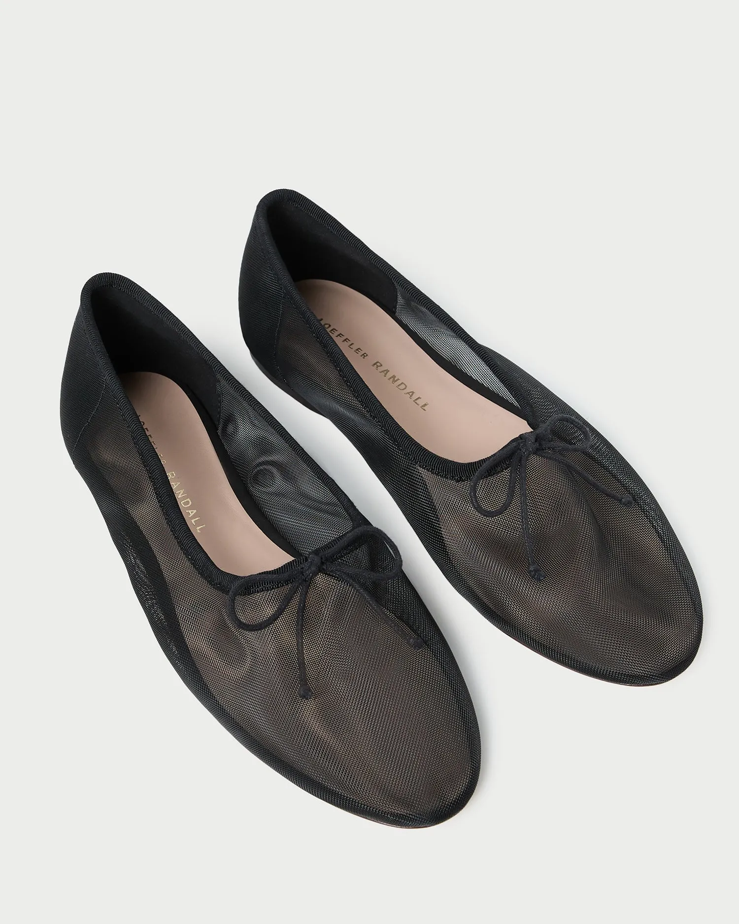 Landon Black Mesh Ballet Flat -LOEFFLER RANDALL