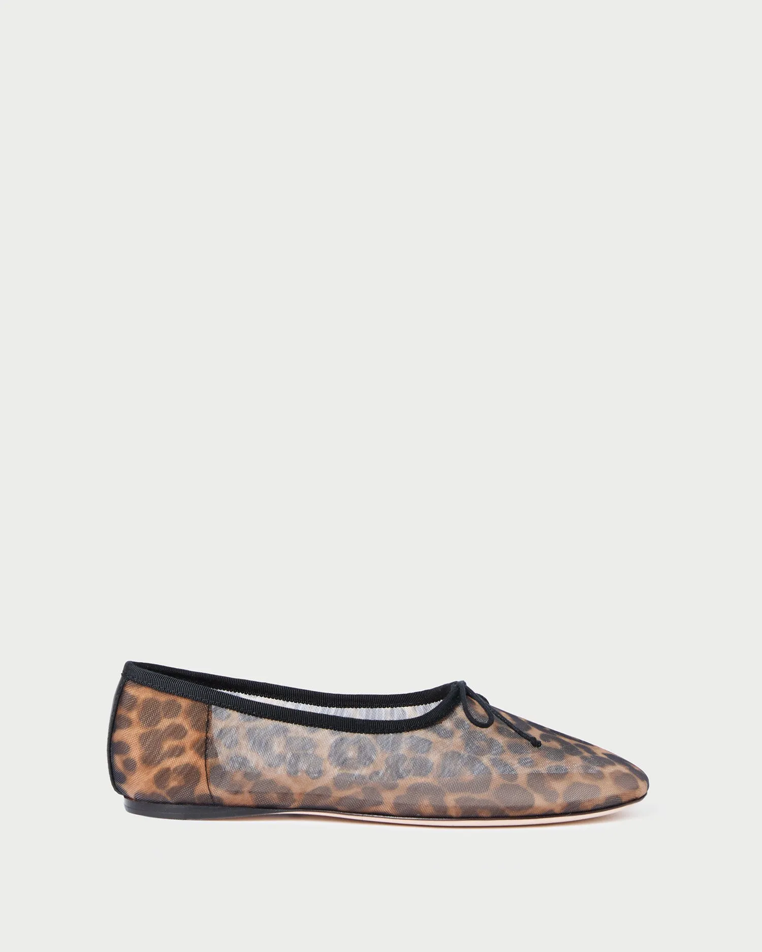 Landon Leopard Mesh Ballet Flat -LOEFFLER RANDALL