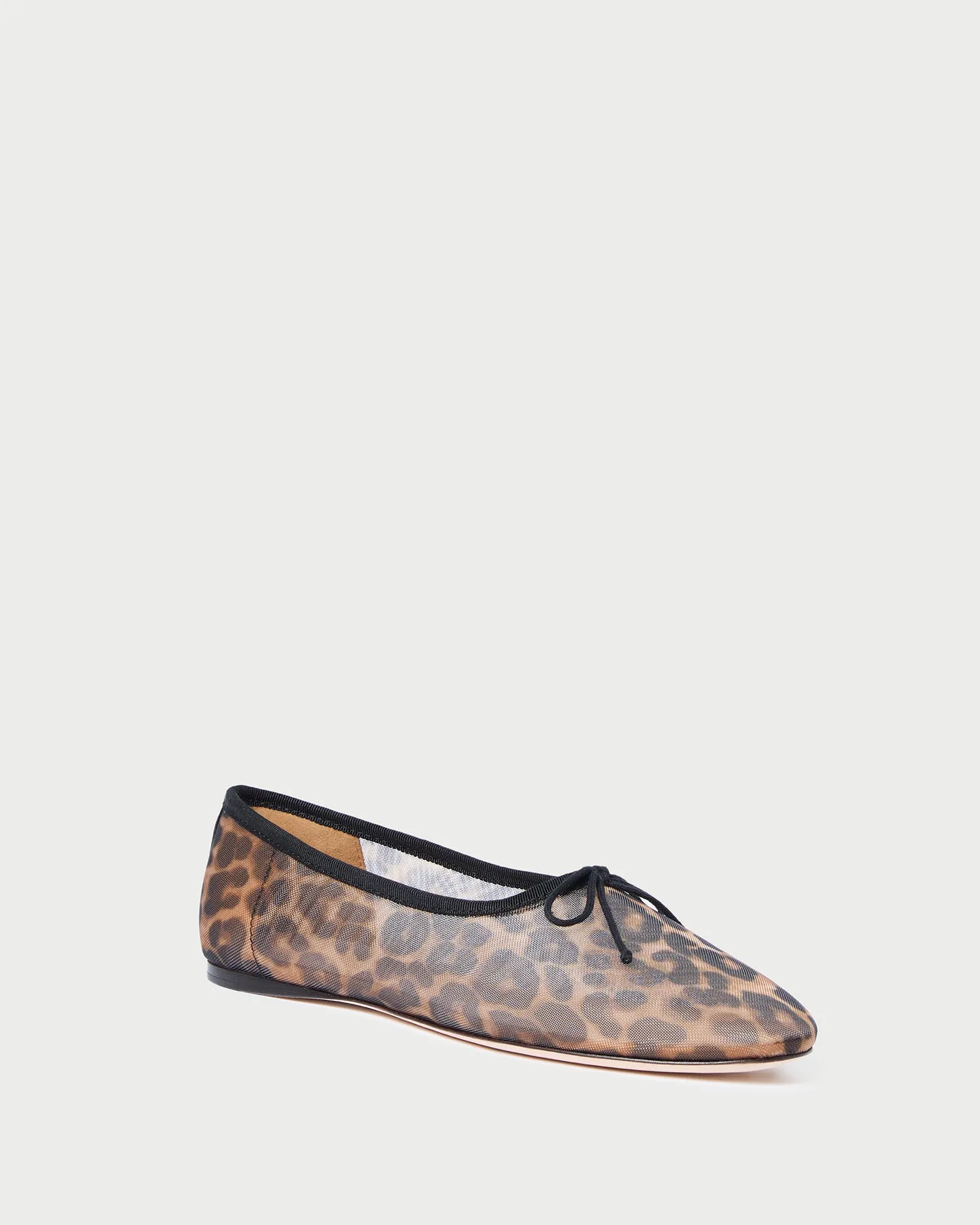 Landon Leopard Mesh Ballet Flat -LOEFFLER RANDALL