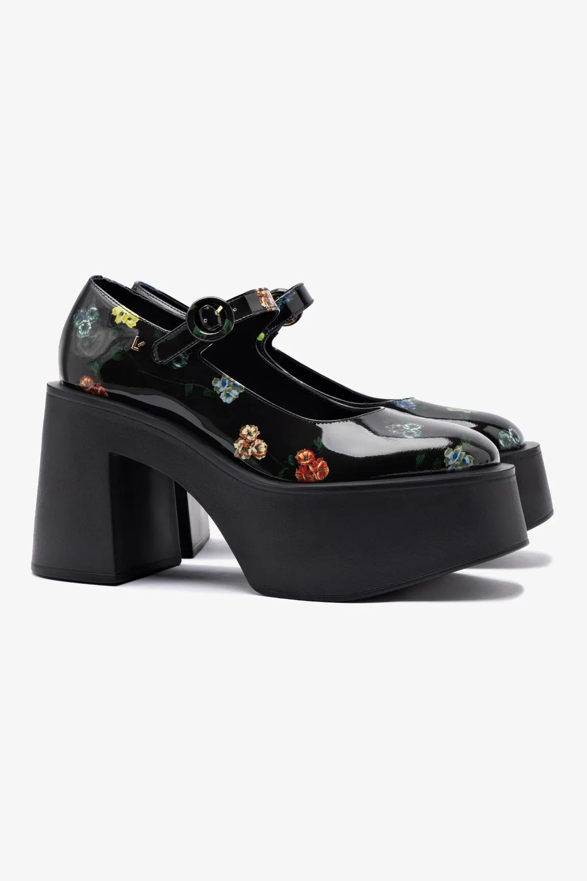Larroud x Libertine Olivia Pump In Antique Primrose