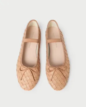 Leonie Honey Ballet Flat -LOEFFLER RANDALL
