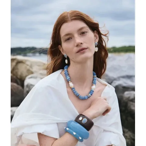 Lizzie Fortunato Arc Cuff in Glacier