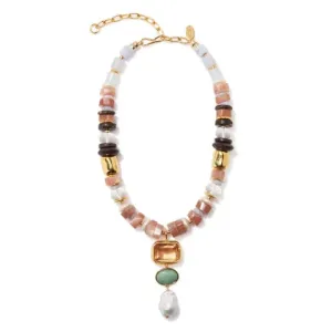 Lizzie Fortunato Capri Necklace in Dusk