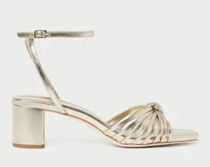 Loeffler Randall Olivia Silver Knot Mid-Heel
