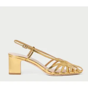 Loeffler Randall Priscilla Lattice Heeled Sandal