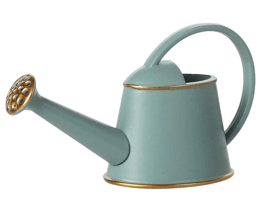 Maileg: Watering Can - Mouse / Light Blue