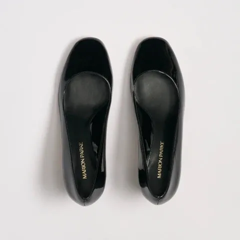 Marion Parke Classic Pump 60 in Black Patent