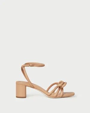 Mikel Dune Bow Mid-Heel Sandal -LOEFFLER RANDALL