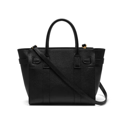 Mulberry Black Small Zipped Bayswater Handbag