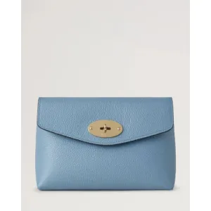 Mulberry Darley Cosmetic Pouch in Brighton Blue