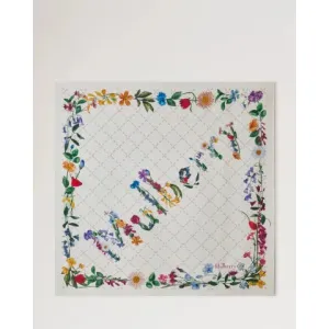 Mulberry Wild Floral Square Scarf
