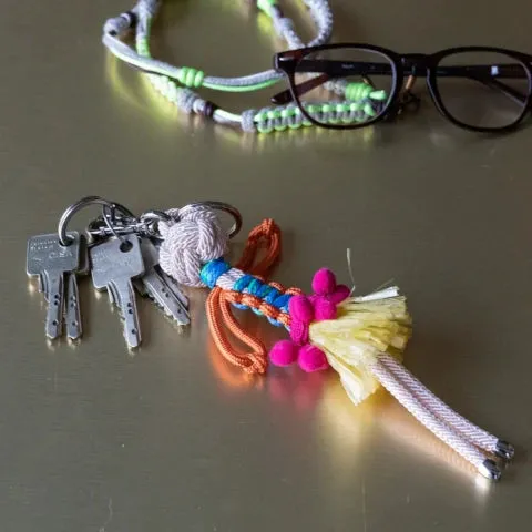My Bob Mahine Hawaiian Girl Key Ring