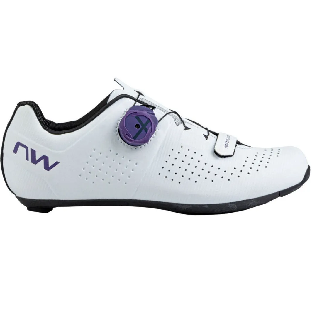 Northwave Storm Carbon women shoes - White purple