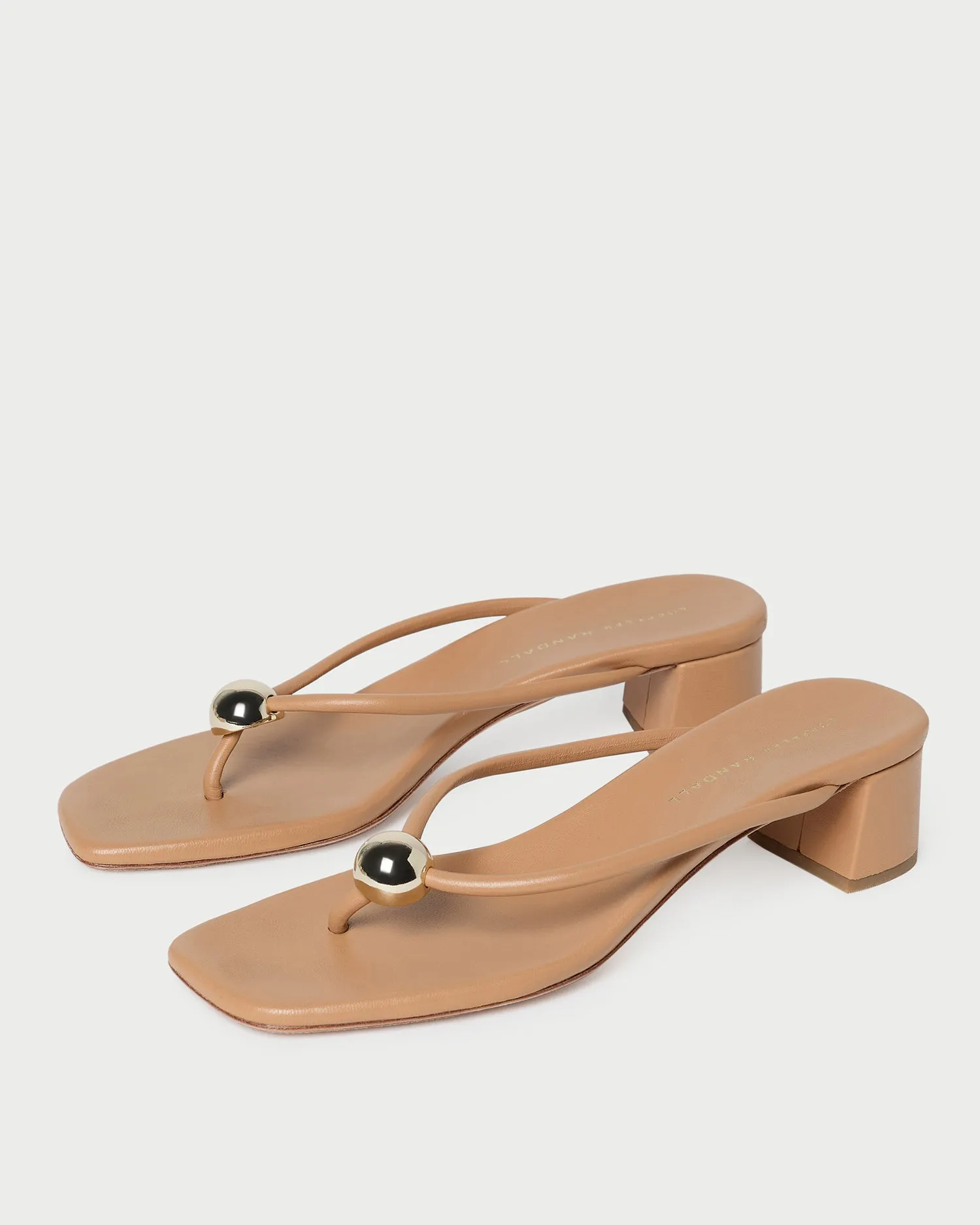 Odessa Dune/Silver Heeled Sandal -LOEFFLER RANDALL