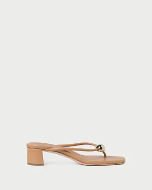 Odessa Dune/Silver Heeled Sandal -LOEFFLER RANDALL