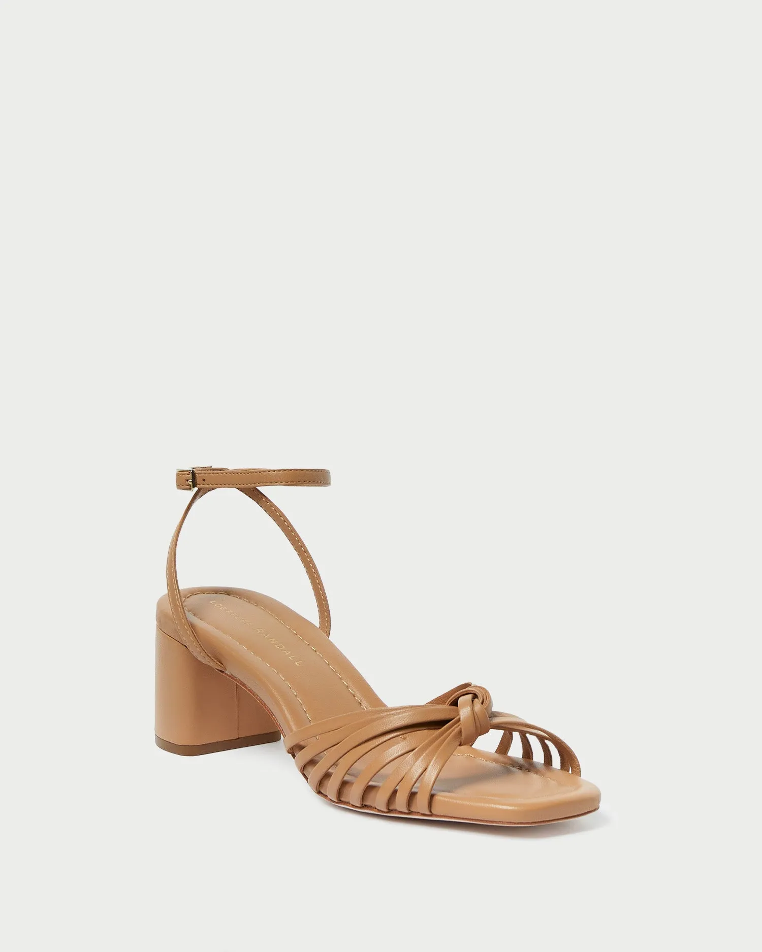 Olivia Dune Knot Mid-Heel Sandal -LOEFFLER RANDALL