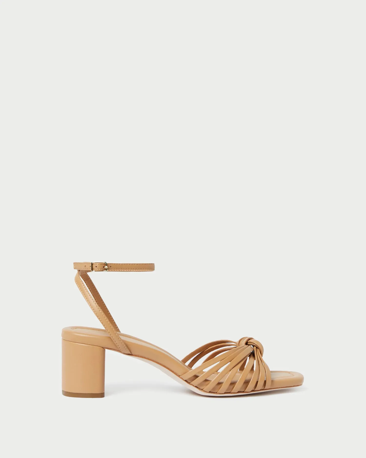 Olivia Dune Knot Mid-Heel Sandal -LOEFFLER RANDALL