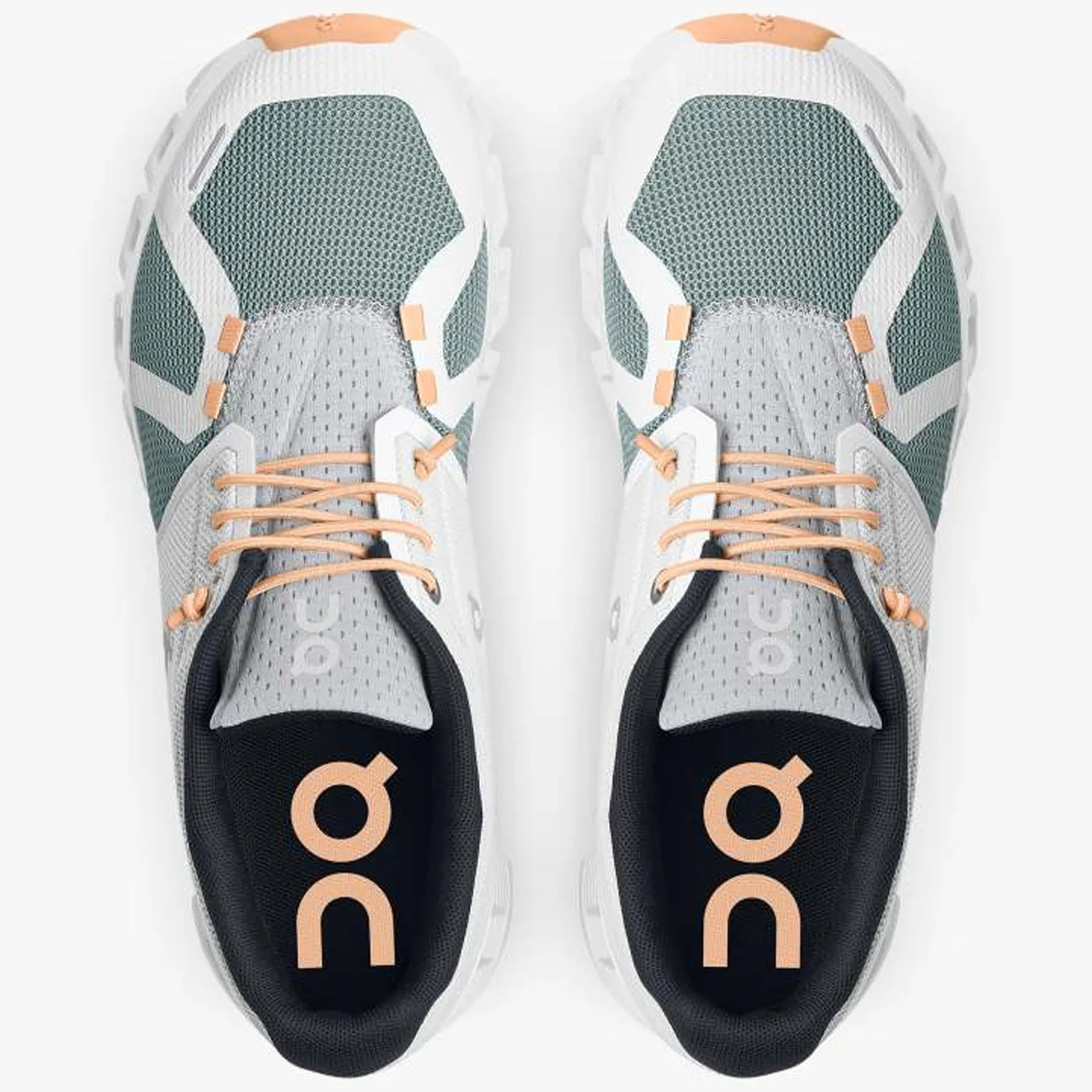 On Cloud 5 Push women shoes - White grey