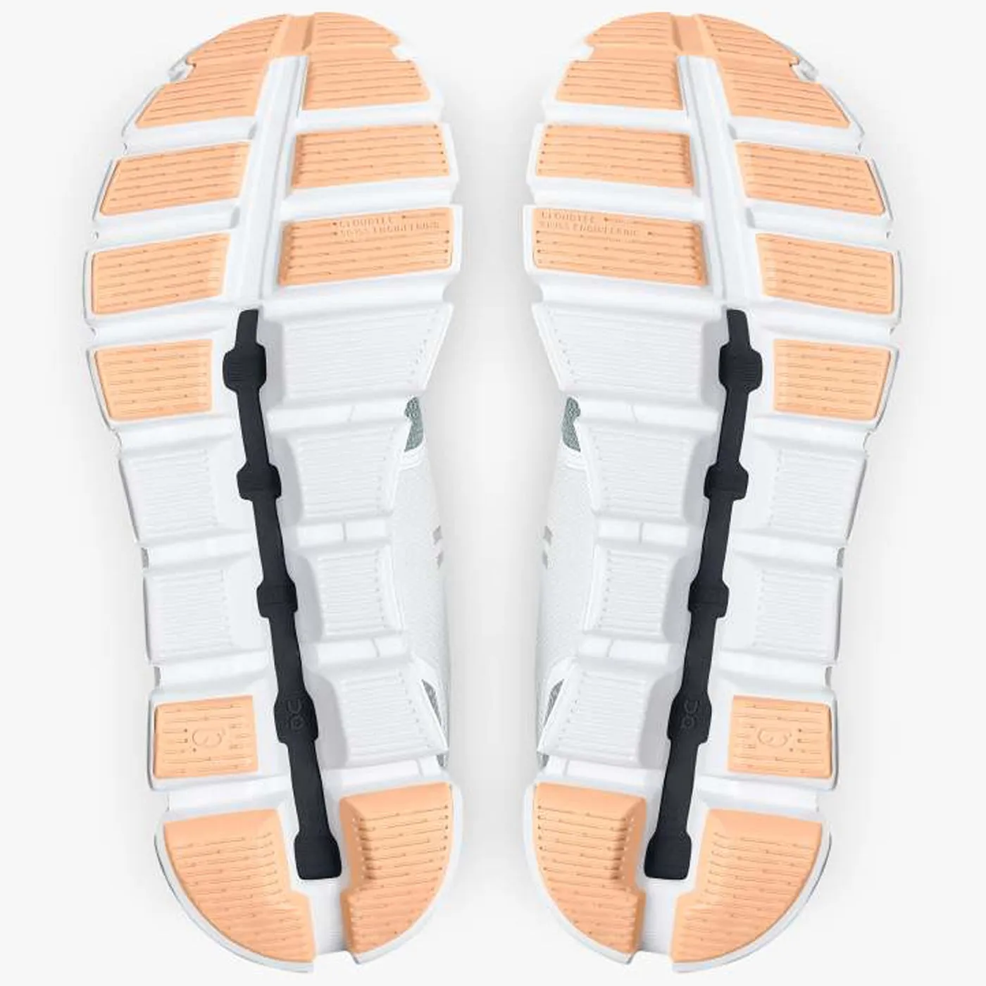On Cloud 5 Push women shoes - White grey