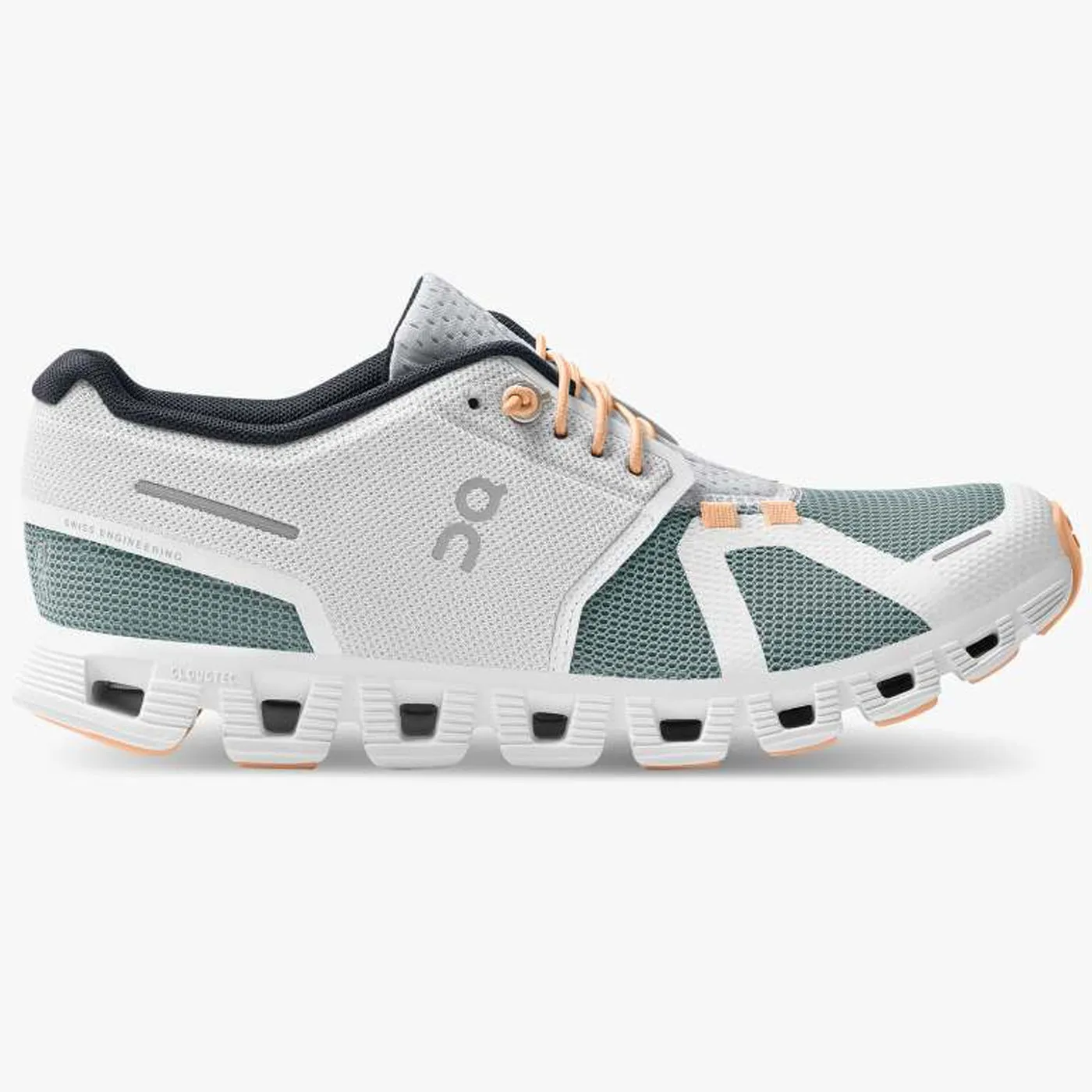 On Cloud 5 Push women shoes - White grey