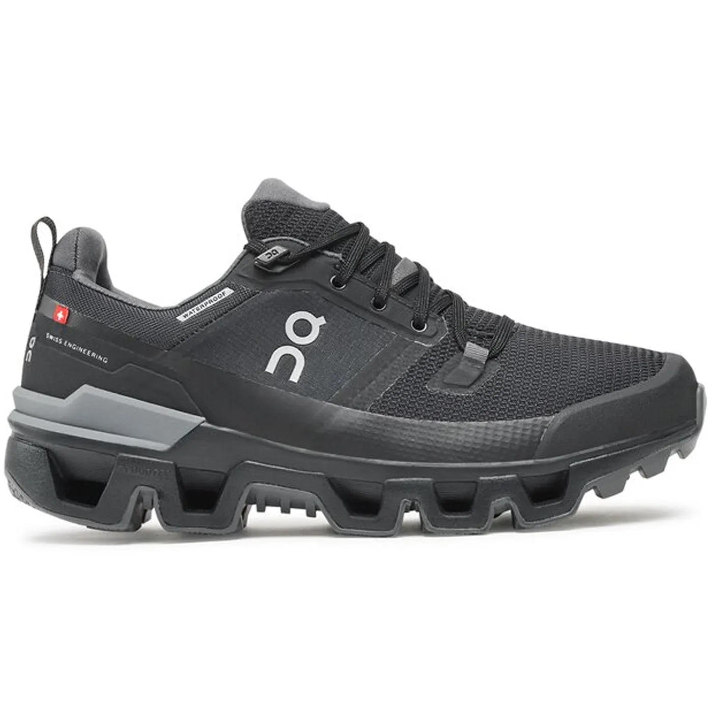 On Cloudwander waterproof women shoes - Black