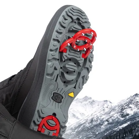 Pajar Valentina Black Alpine Boot with Ice Pick Sole